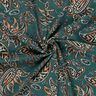 Ponte Roma Jersey Paisley – blue spruce/peach orange,  thumbnail number 3