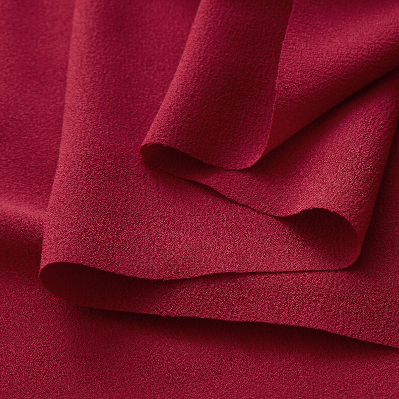 Crepe Georgette – dark red,  image number 4