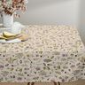 Decor Fabric Half Panama Spring flowers – natural/pink,  thumbnail number 8