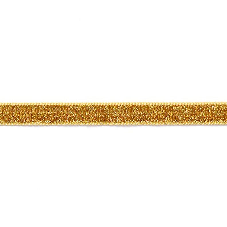 Velvet ribbon Metallic [10 mm] – metallic gold,  image number 2