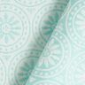 Outdoor fabric Jacquard Circle Ornaments – mint/offwhite,  thumbnail number 4