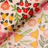 Coated Cotton Flower Meadow – light beige/pink,  thumbnail number 5
