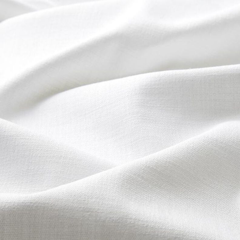 Linen fabric Stretch  – white,  image number 3