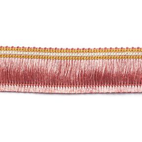 Metallic Fringing [30 mm] - dusky rose, 