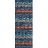 LANDLUST Sockenwolle „Bunte Ringel“, 100g | Lana Grossa – blue/red,  thumbnail number 2