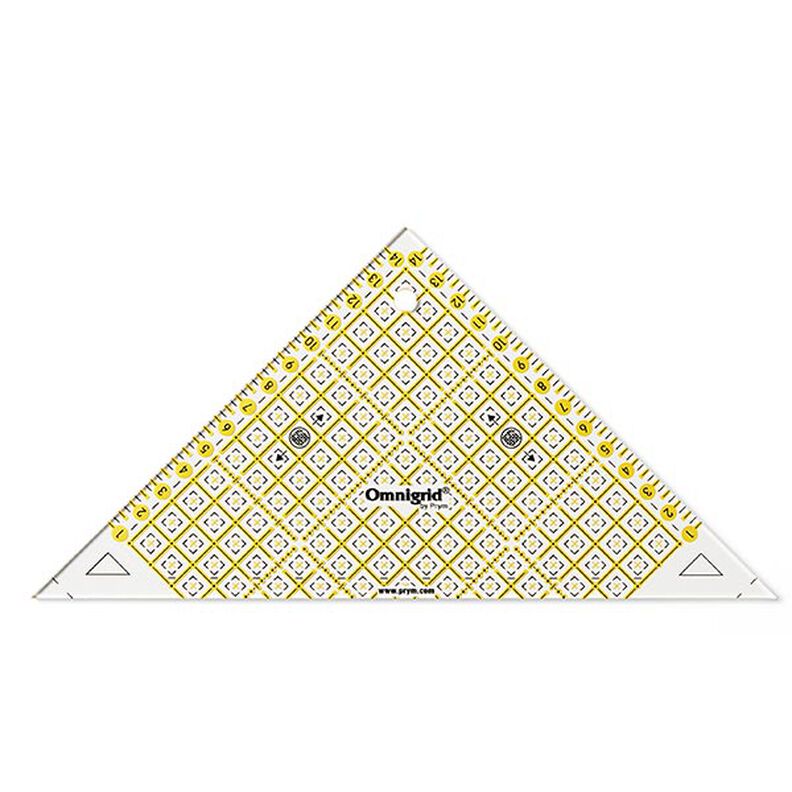 Triangle Quilting Ruler [ Dimensions:  225 mm x 125 mm bis 15 cm  ] | Prym,  image number 1