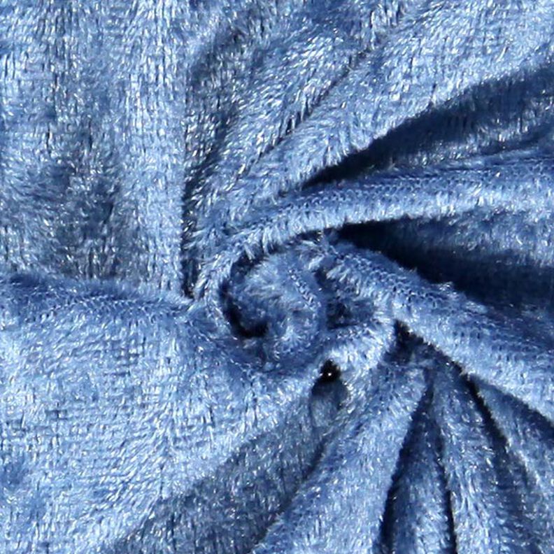 Panne velvet – light blue,  image number 2