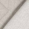 Decor Fabric Half Panama Line Patchwork – taupe/natural,  thumbnail number 4