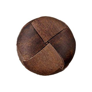 Recycled Leather Shank Button, 