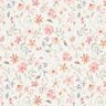 Ribbed Jersey sweet flower meadow Digital Print – offwhite,  thumbnail number 1
