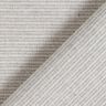 Decorative fabric, canvas fine stripes, recycled – grey,  thumbnail number 4