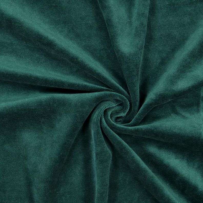 Plain Nicky Velour – dark green,  image number 1