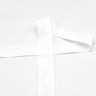 Elastic edging tape (folding elastic) matt [20 mm] – offwhite,  thumbnail number 1