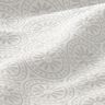 Outdoor fabric Jacquard Circle Ornaments – light grey/offwhite,  thumbnail number 2