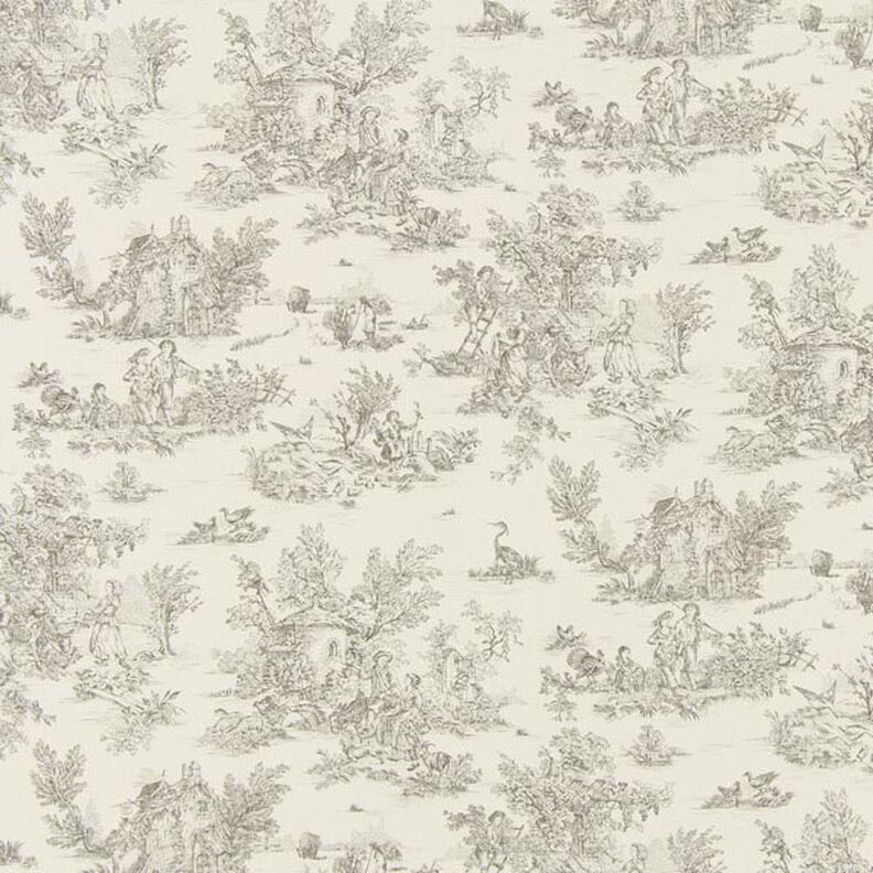 Cotton Mini Pastorale 280 cm – grey,  image number 1