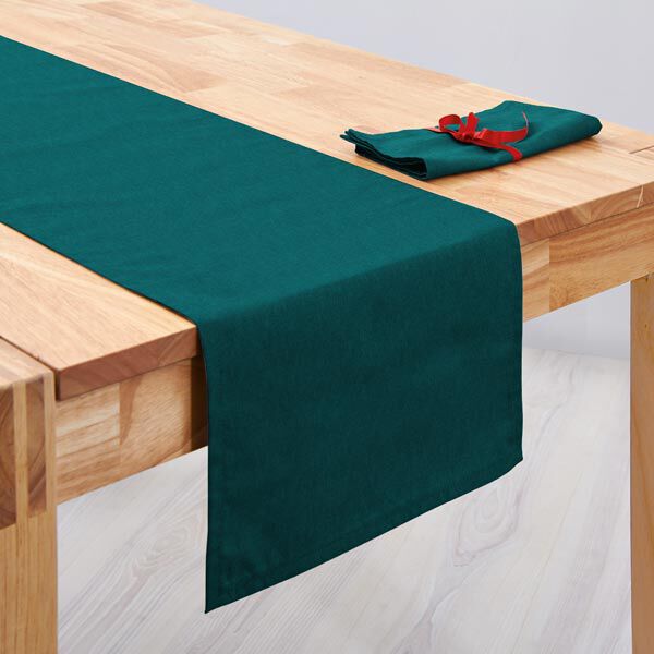 Decor Fabric Canvas – dark green,  image number 4