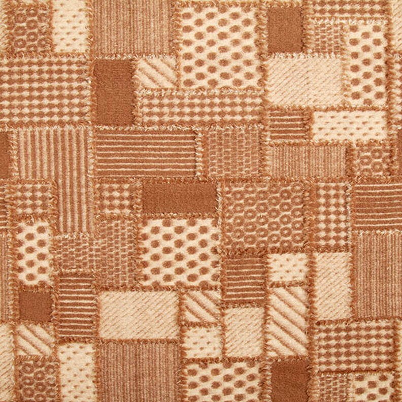 Expressive Pattern Knit Coating – cashew/brown, image number 1