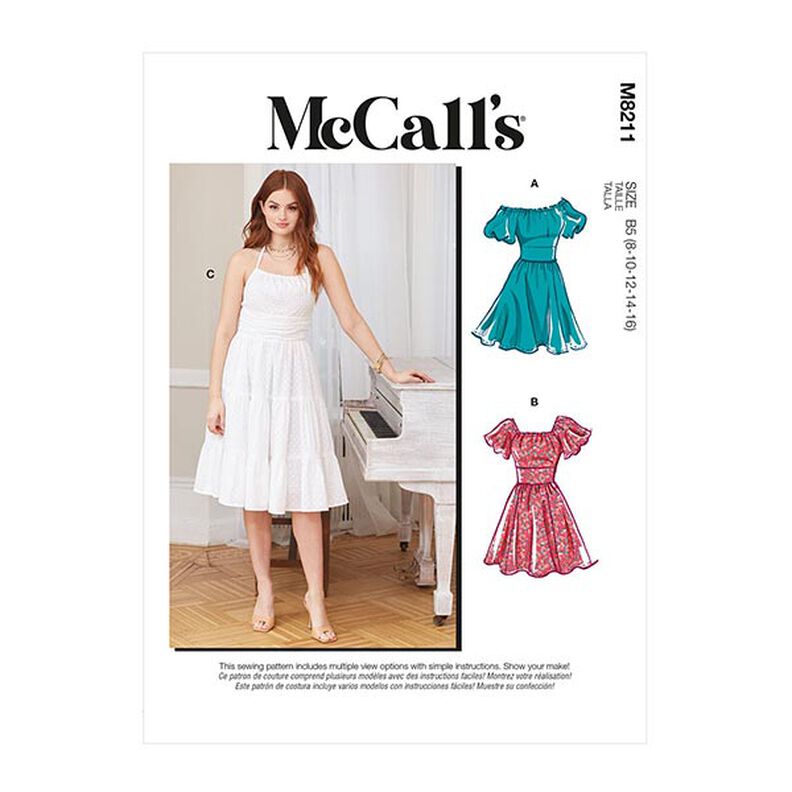 Summer Dress, McCall´s 8211 | 34-42,  image number 1