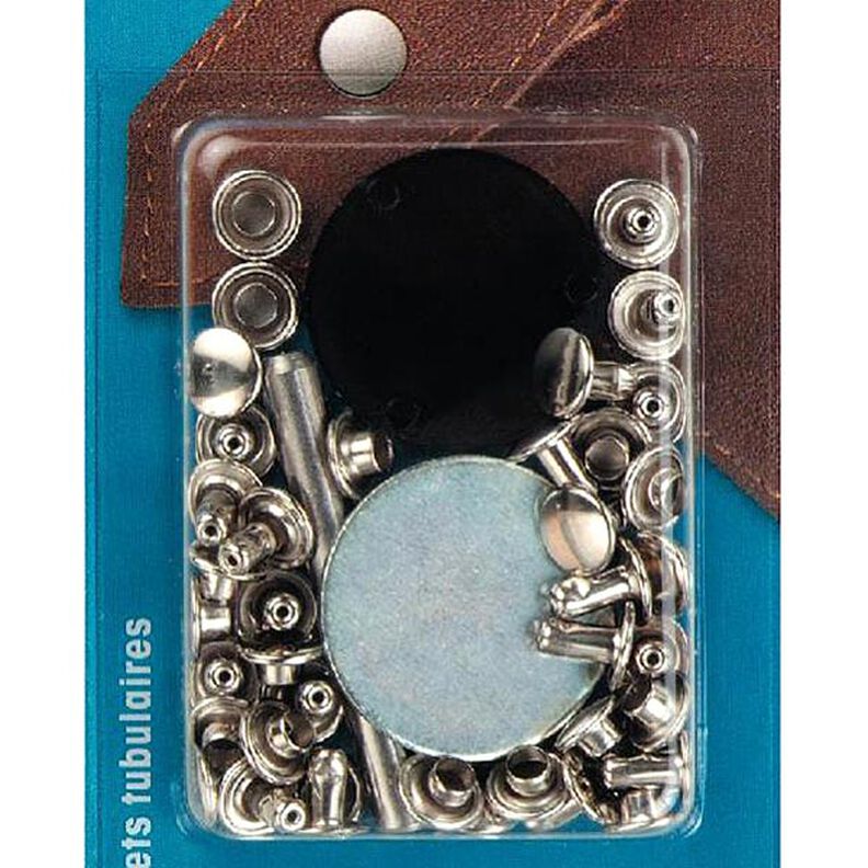 Tubular Rivets [20 pieces | Ø 7,5 mm] - silver metallic| Prym,  image number 3