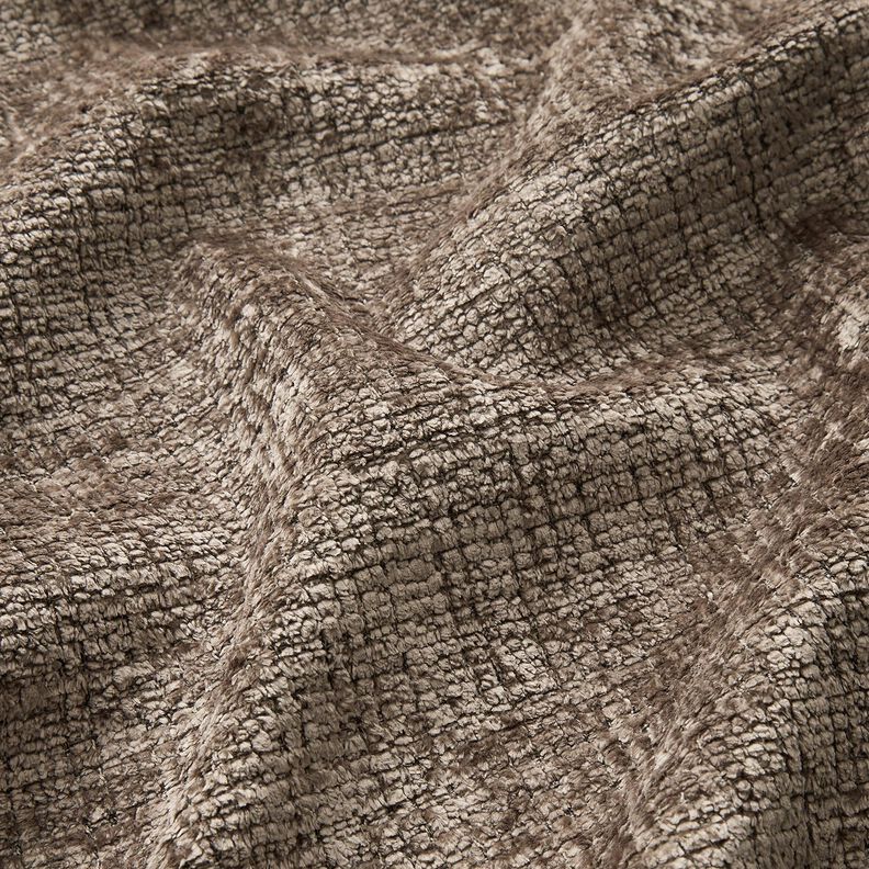 Upholstery Fabric Chenille Plain – taupe,  image number 2
