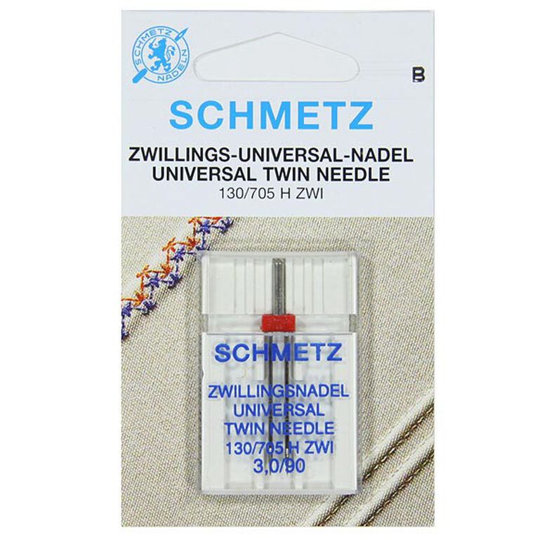 Twin Universal Needle [NM 3.0/90] | SCHMETZ,  image number 1