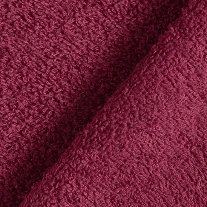 Towelling Fabric – burgundy,  image number 5