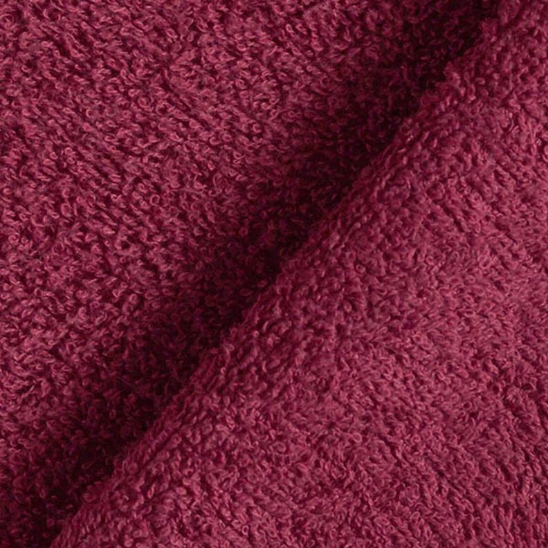 Towelling Fabric – burgundy,  image number 5
