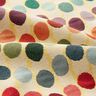 Decor Fabric Tapestry Fabric wavy dots – light beige/blue,  thumbnail number 2