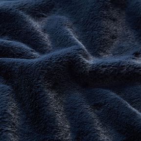 Plain faux fur – navy blue,  Plain faux fur – navy blue,
