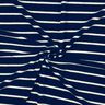 terry cloth jersey Stripes – midnight blue/ivory,  thumbnail number 3