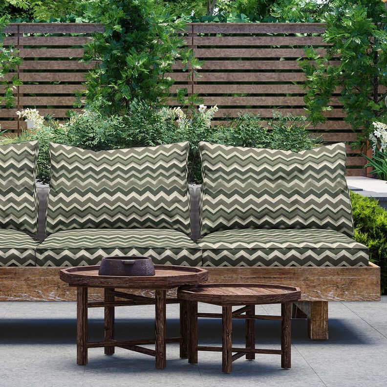Outdoor Fabric Canvas Serrated – pine,  image number 6