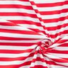Cotton Jersey Wide Stripes – red/white,  thumbnail number 3