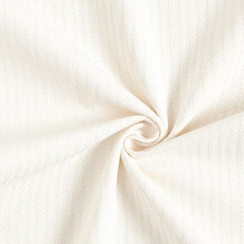 Decor Fabric Jacquard Subtle Stripes – offwhite,  image number 1