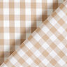 Cotton Vichy check 1 cm – anemone/white,  thumbnail number 4