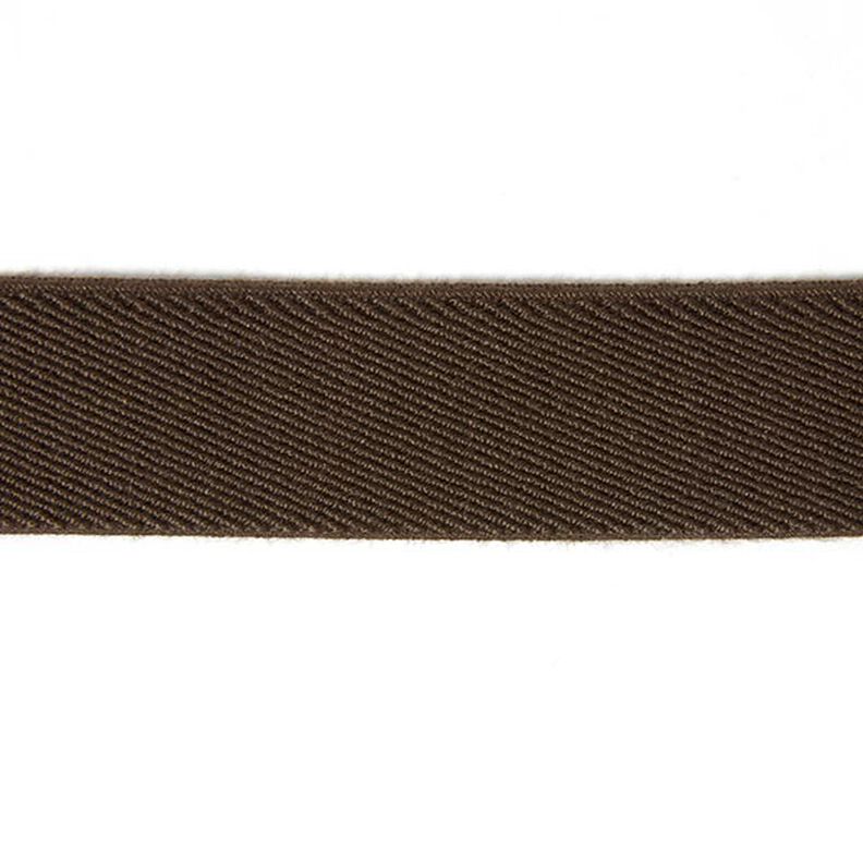 Elastic Basic - dark brown,  image number 1