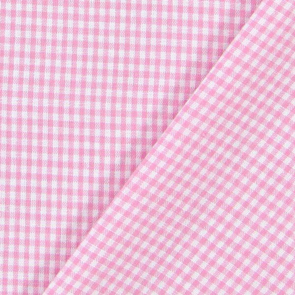 Cotton Vichy - 0,2 cm – pink,  image number 3