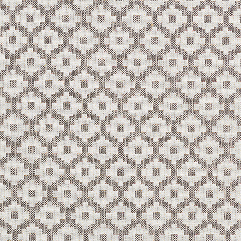 Outdoor fabric jacquard rhombus – grey,  image number 1