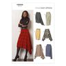 Skirt, Vogue 8956 | 14 - 22,  thumbnail number 1