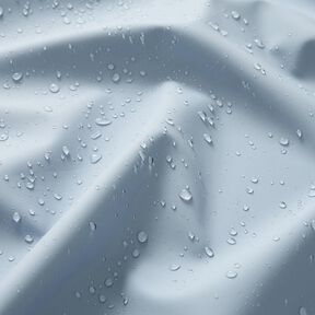 Plain raincoat fabric – silver blue, 