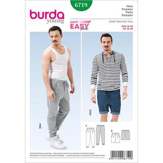 Trousers, Burda 6719, 