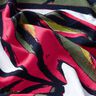 Viscose Jersey large leaves – intense pink/midnight blue,  thumbnail number 2
