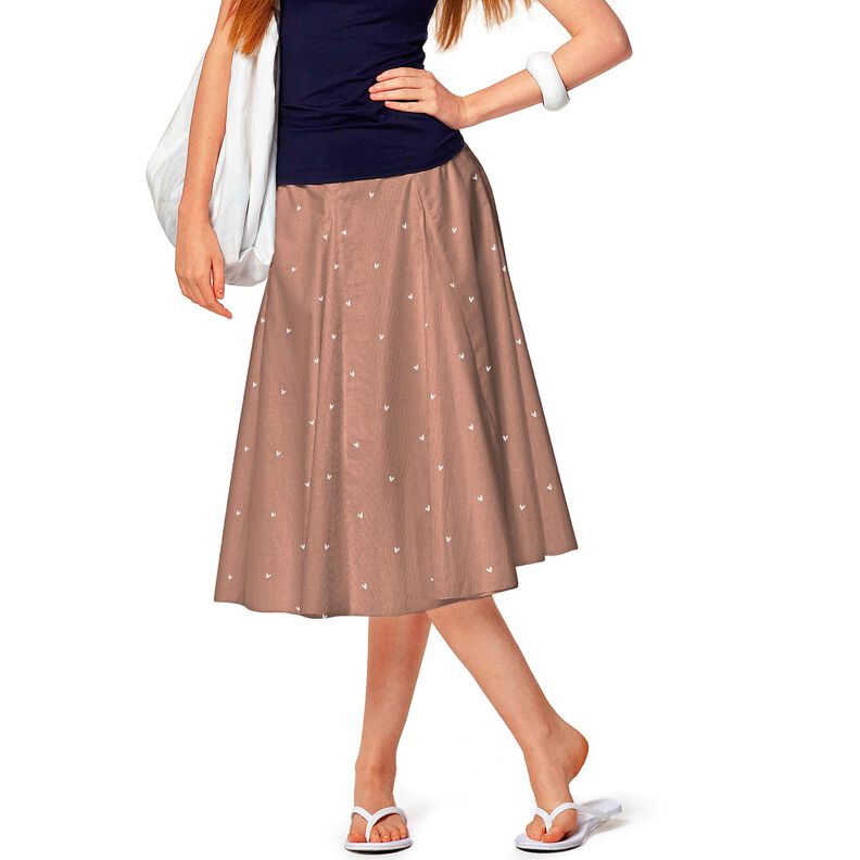 Cotton Poplin tender hearts – copper,  image number 6