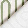 Decor Fabric Half Panama abstract striped pattern – pine/natural,  thumbnail number 4