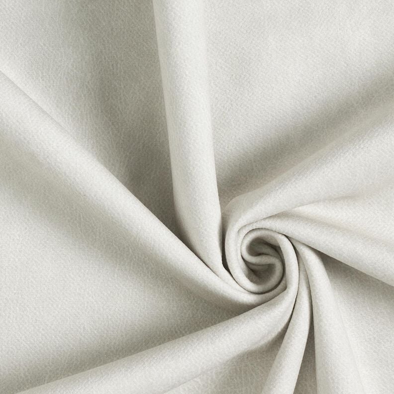 Upholstery Fabric Velvet look – ivory, image number 1