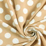 Crepe Weave polka dots [2.5 cm] – beige,  thumbnail number 3