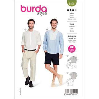 Shirt  | Burda 5895 | 46-56, 