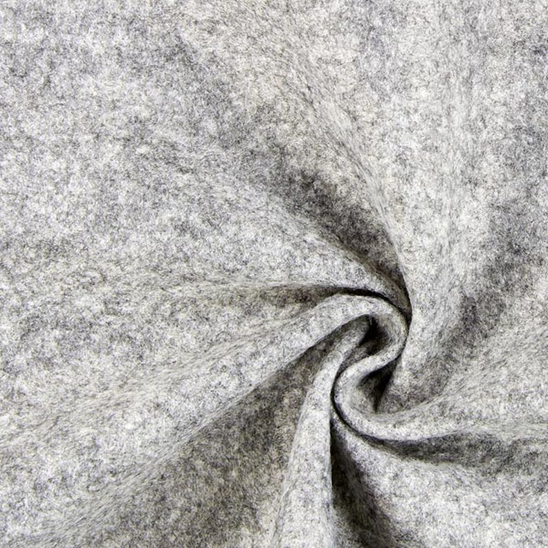 Felt 90 cm / 1 mm thick Mottled – grey,  image number 1
