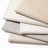 Decorative fabric, canvas fine stripes, recycled – dark beige,  thumbnail number 5