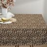 Decor Fabric Half Panama elegant leopard print – black/natural,  thumbnail number 7