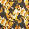 Watercolour flowers chiffon – white/curry yellow,  thumbnail number 1